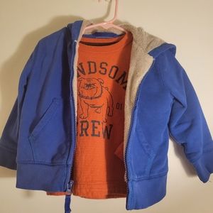 Set of 2 L.L Bean hoodie and long sleeve shirt